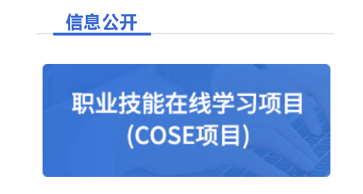 进入职业技能项目